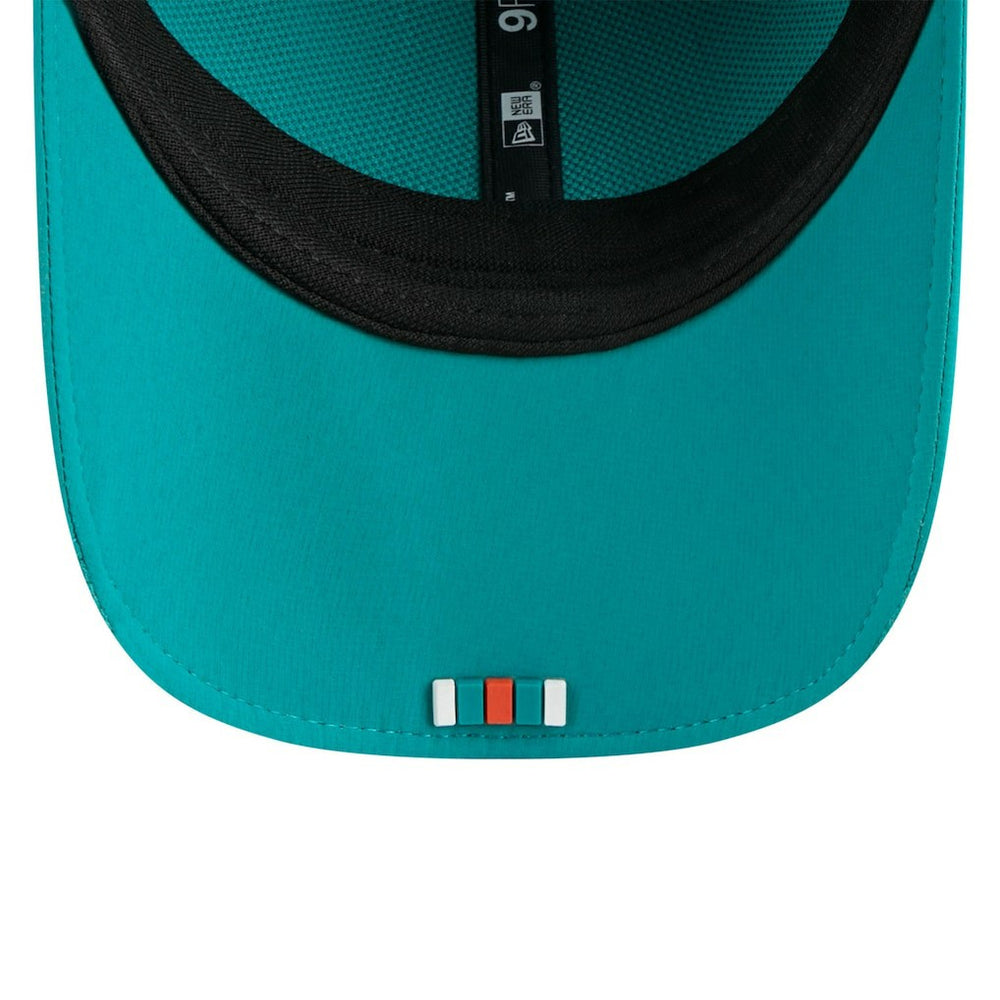 2025 Sideline Throwback M-Crown 9FORTY Adjustable Hat - Miami Dolphins Hats