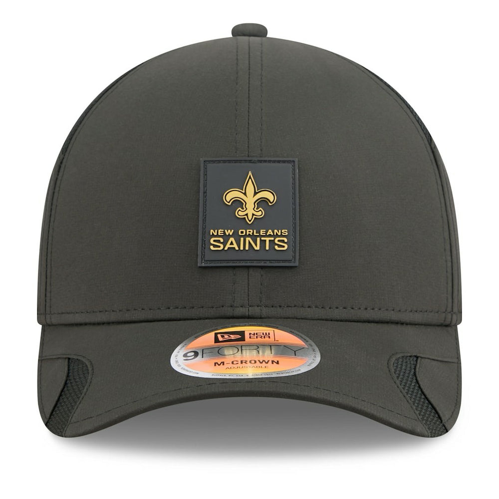 2025 Sideline M-Crown 9FORTY Adjustable Hat - New Orleans Saints Hats
