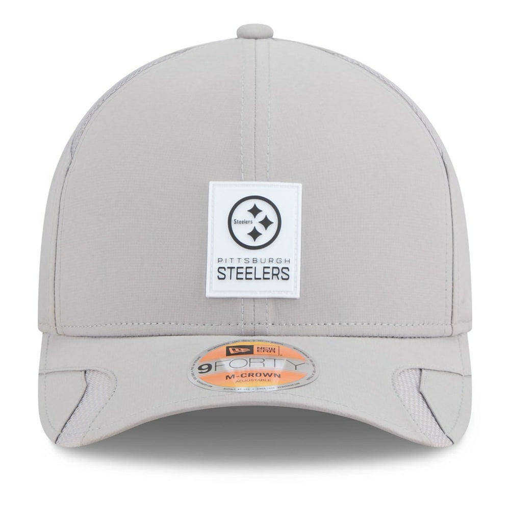 2025 Sideline M-Crown 9FORTY Adjustable Hat - Pittsburgh Steelers Hats
