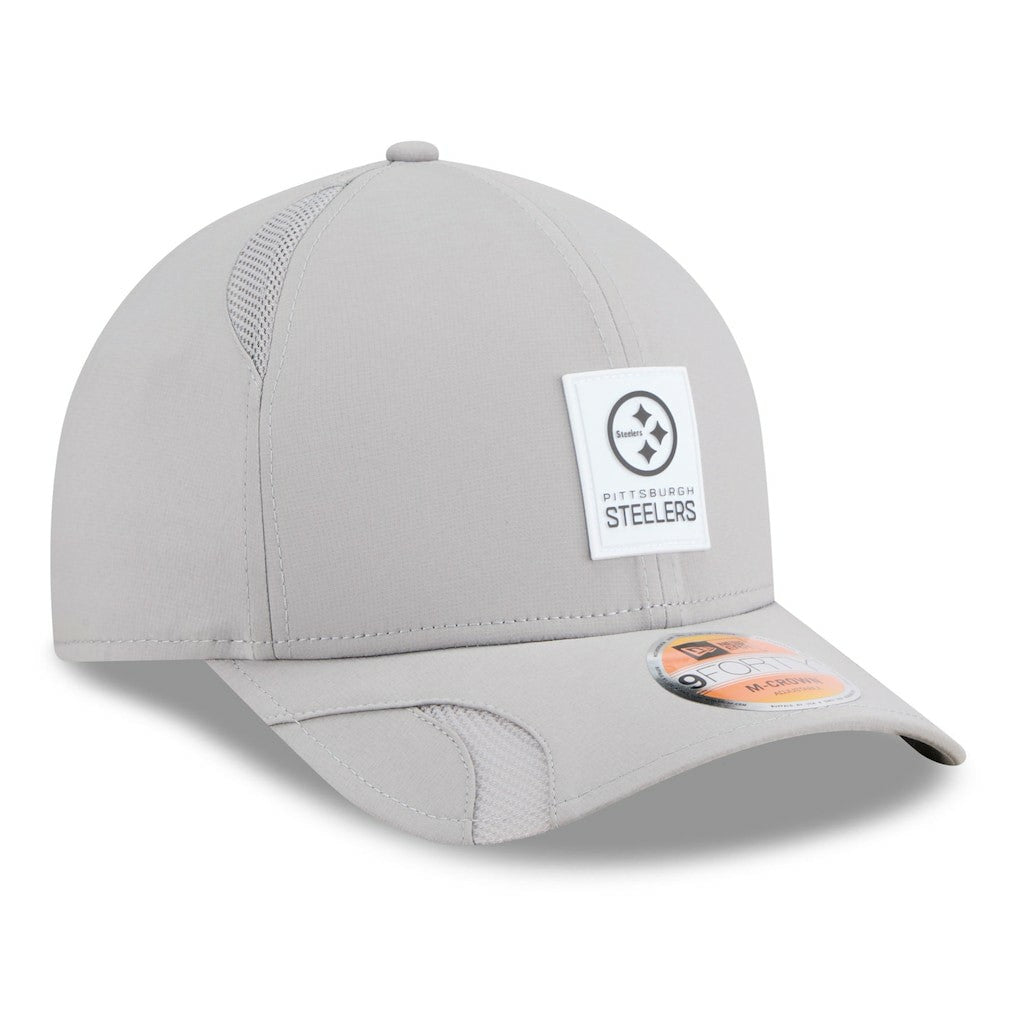 2025 Sideline M-Crown 9FORTY Adjustable Hat - Pittsburgh Steelers Hats