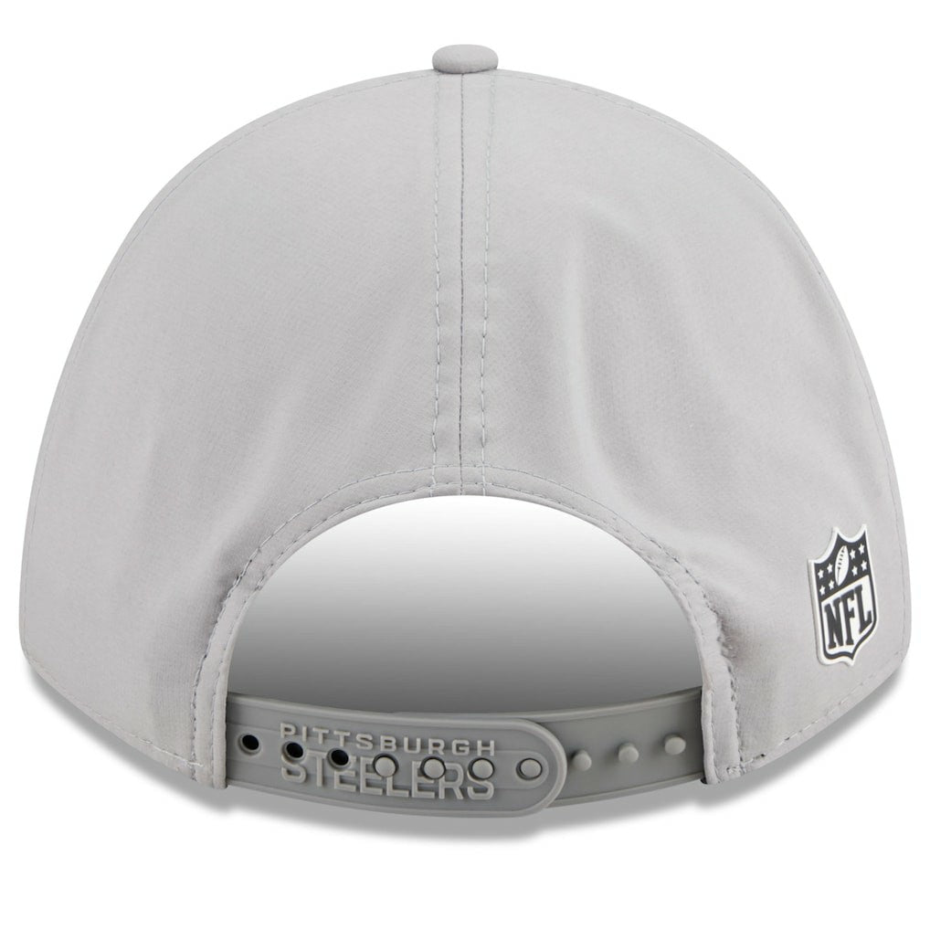 2025 Sideline M-Crown 9FORTY Adjustable Hat - Pittsburgh Steelers Hats