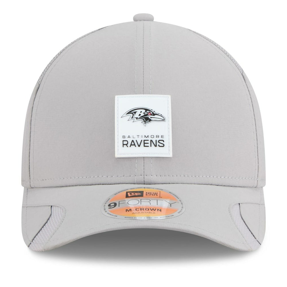 2025 Sideline M-Crown 9FORTY Adjustable Hat - Baltimore Ravens Hats