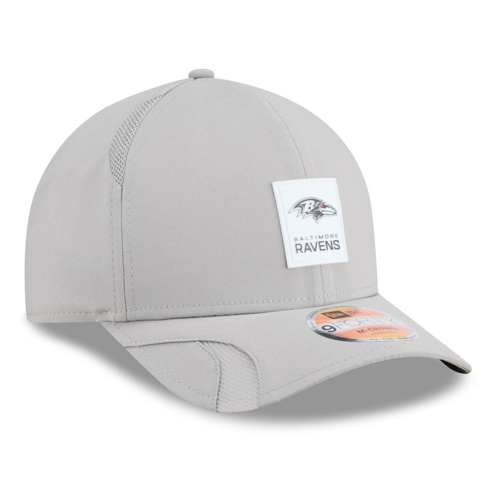 2025 Sideline M-Crown 9FORTY Adjustable Hat - Baltimore Ravens Hats
