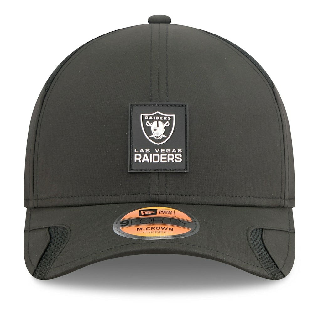 Youth 2025 Sideline 9FORTY Adjustable Hat - Las Vegas Raiders Hats