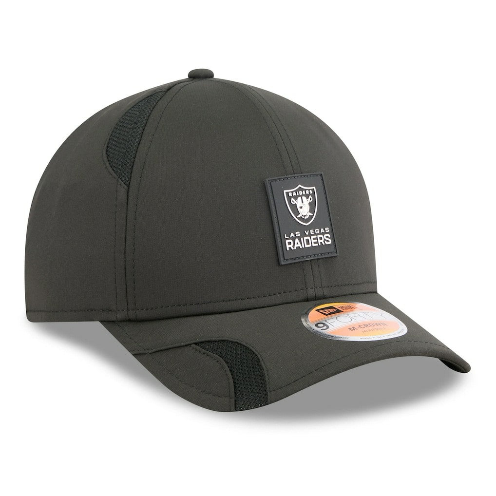 Youth 2025 Sideline 9FORTY Adjustable Hat - Las Vegas Raiders Hats