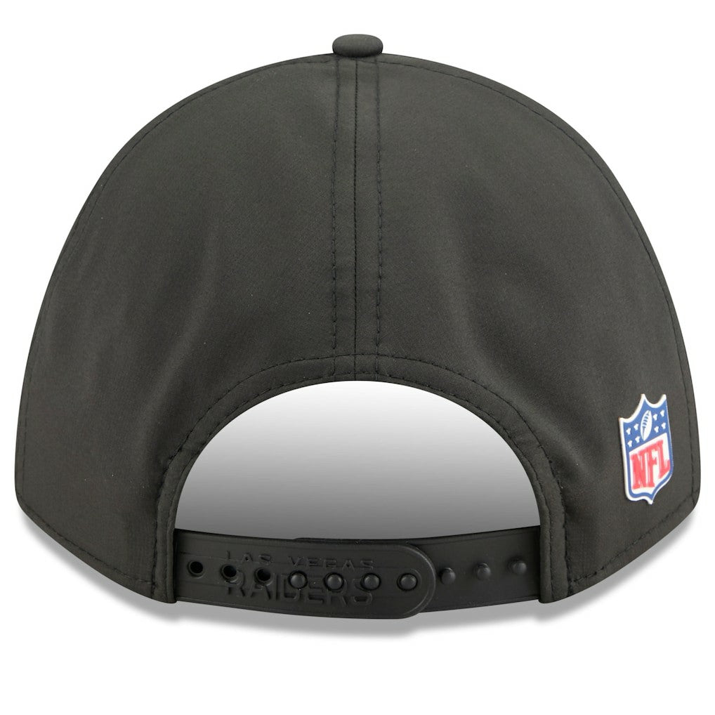 Youth 2025 Sideline 9FORTY Adjustable Hat - Las Vegas Raiders Hats