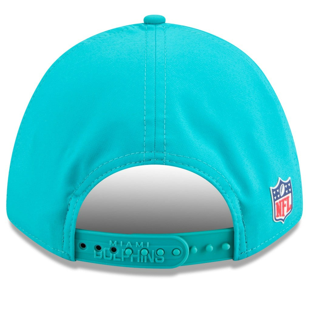 Youth 2025 Sideline 9FORTY Adjustable Hat - Miami Dolphins Hats