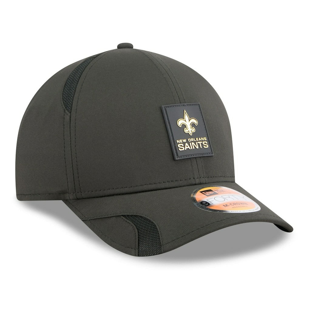 Youth 2025 Sideline 9FORTY Adjustable Hat - New Orleans Saints Hats
