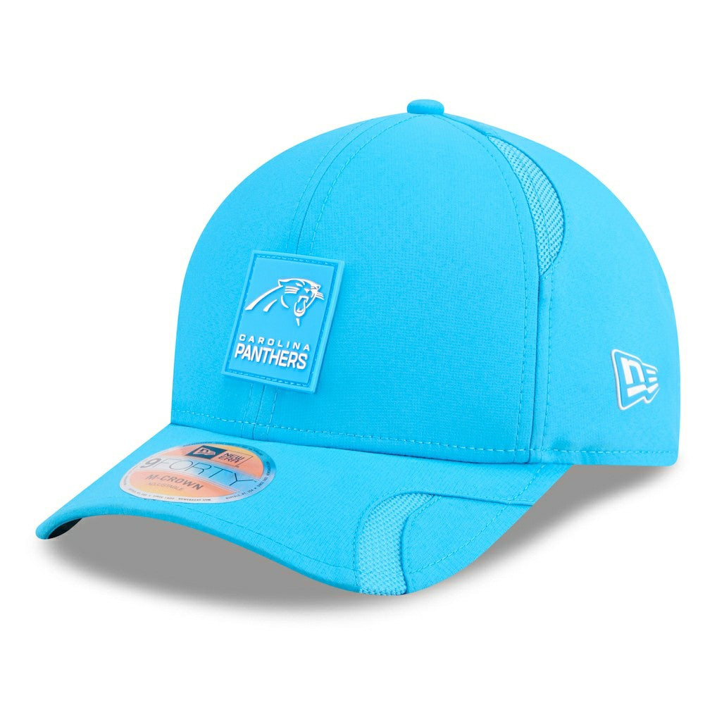 Youth 2025 Sideline 9FORTY Adjustable Hat - Carolina Panthers Hats