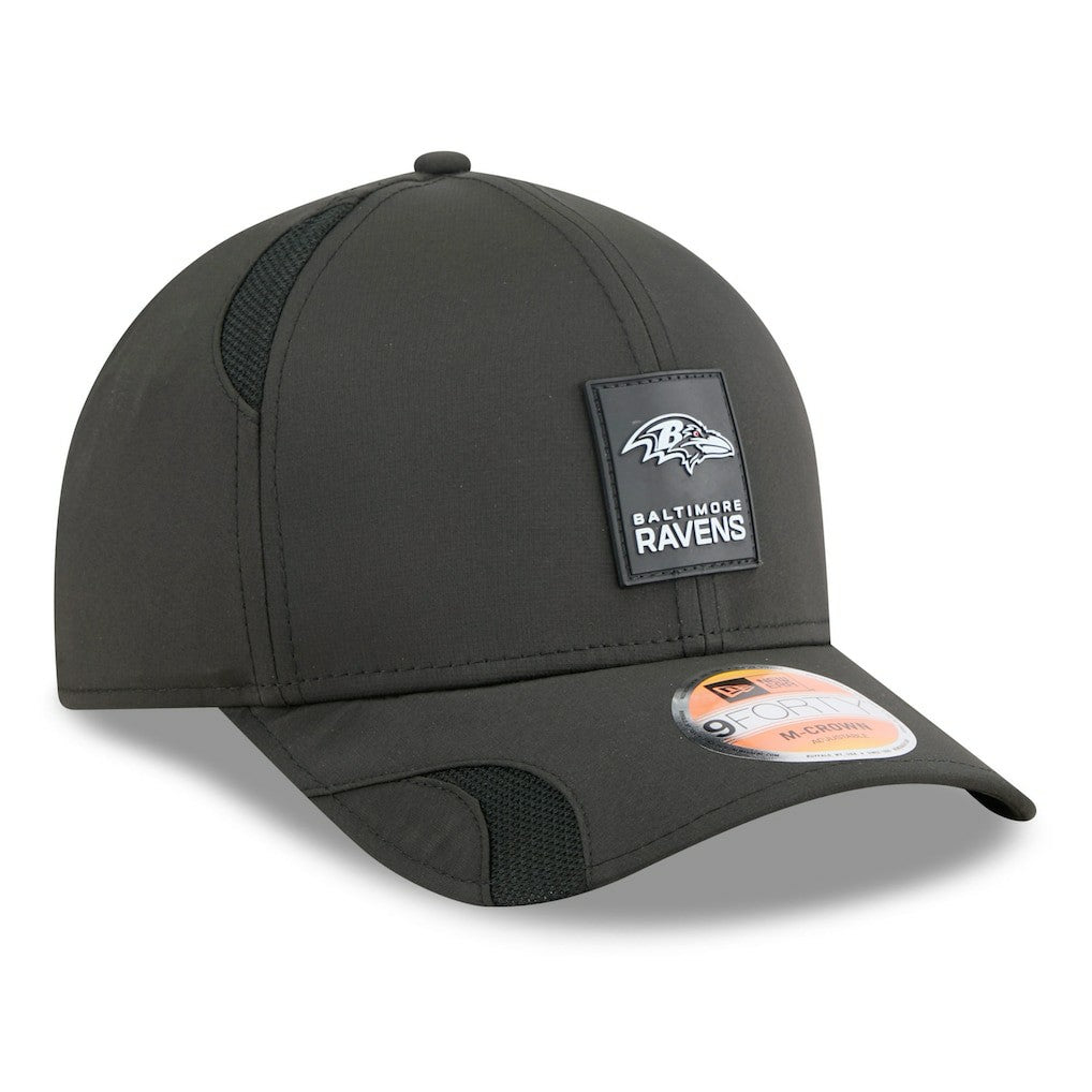 Youth 2025 Sideline 9FORTY Adjustable Hat - Baltimore Ravens Hats