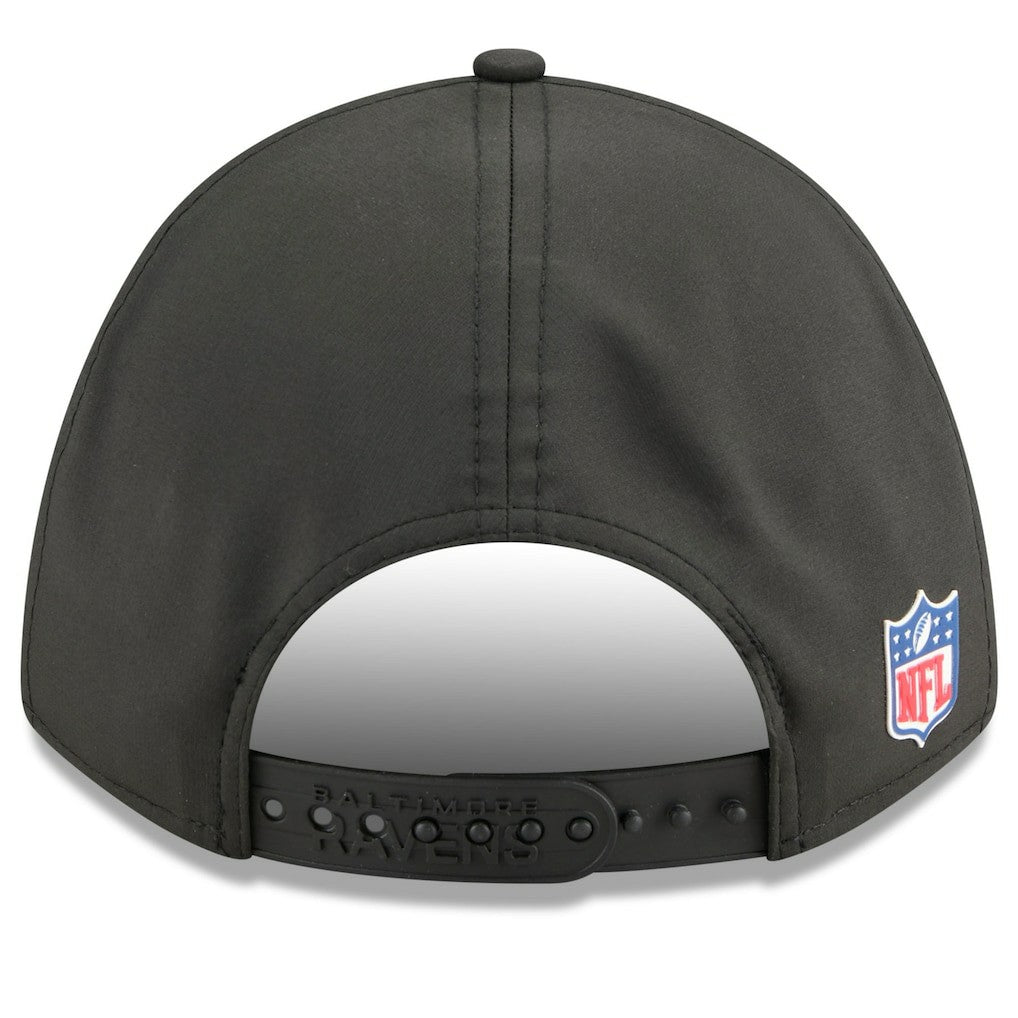Youth 2025 Sideline 9FORTY Adjustable Hat - Baltimore Ravens Hats