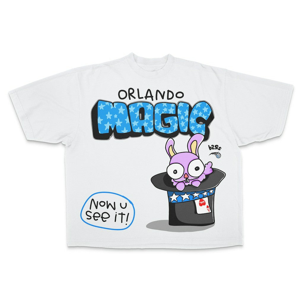 Orlando Magic Unisex Magic Trick Premium Vintage Boxy T-Shirt