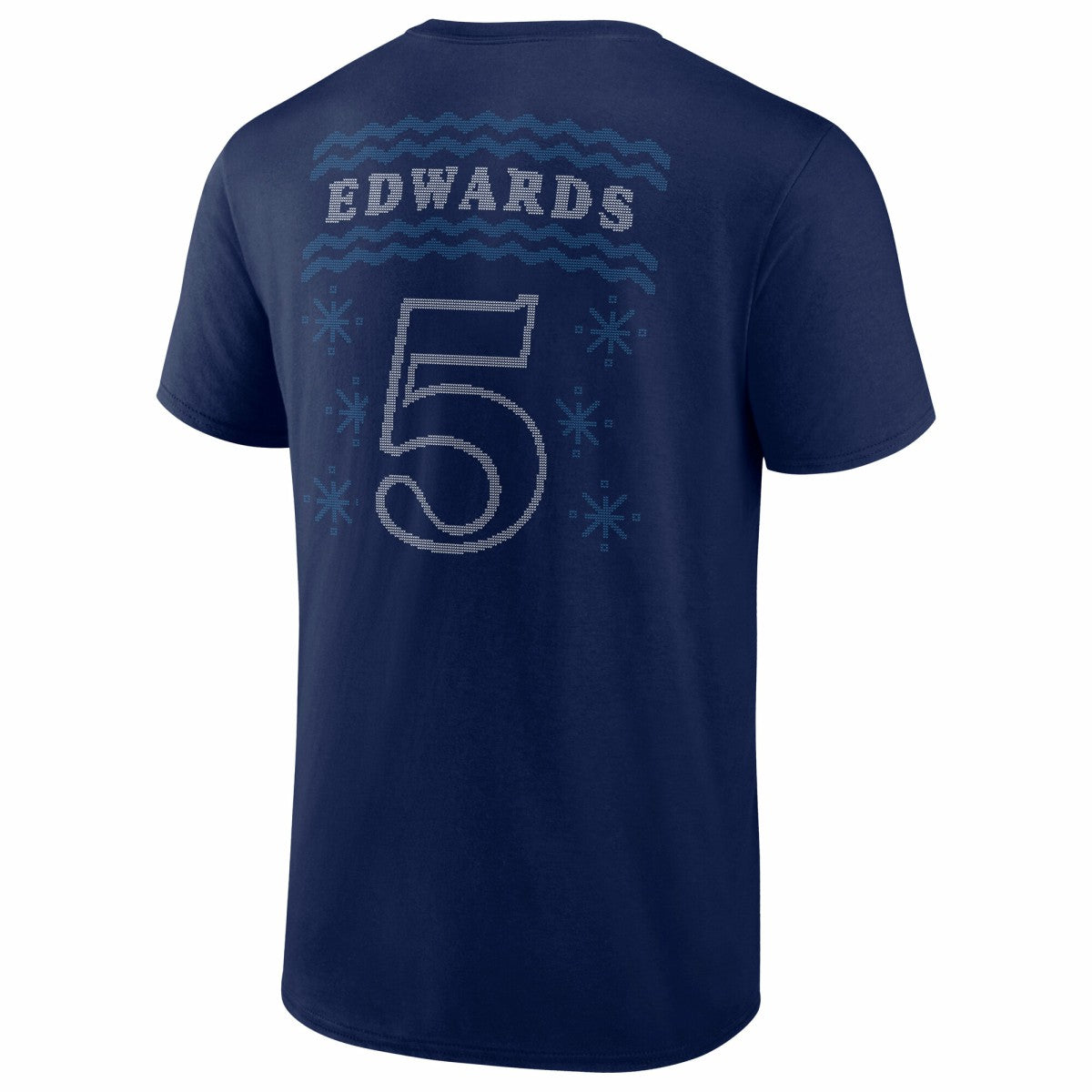 Anthony Edwards Minnesota Timberwolves Ugly Sweater Name & Number T-Shirt