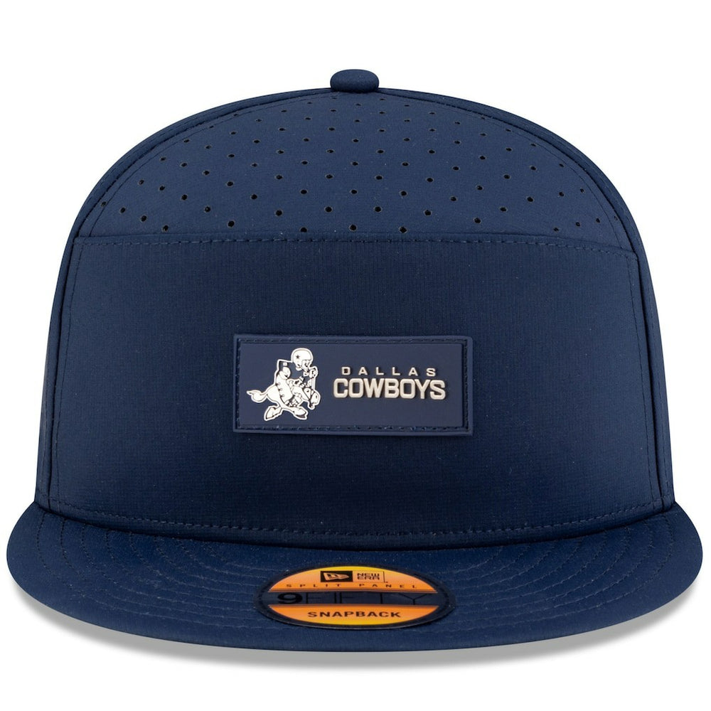 2025 Sideline Throwback Split Panel 9FIFTY Snapback Hat - Dallas Cowboys Hats