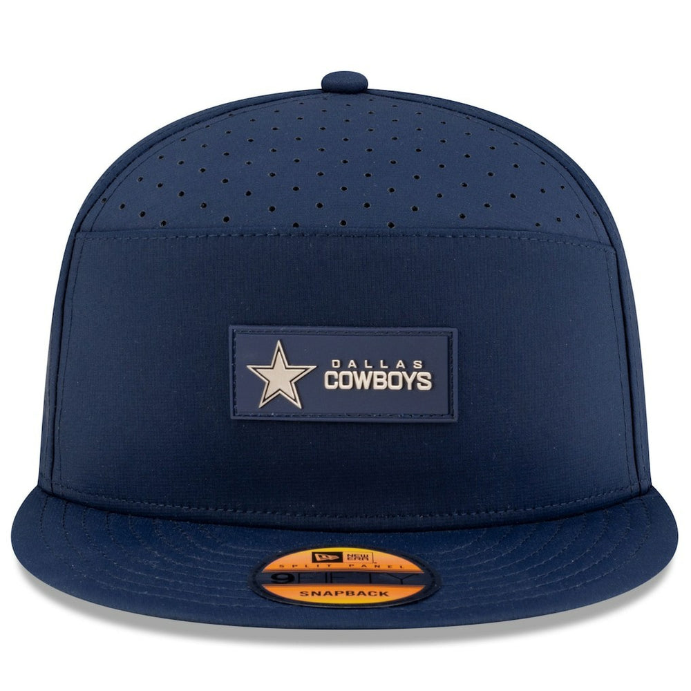 2025 Sideline Split Panel 9FIFTY Snapback Hat - Dallas Cowboys Hats