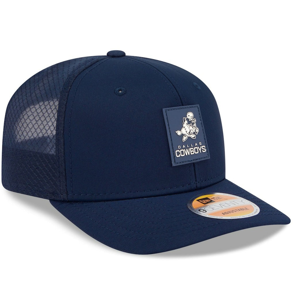 2025 Sideline Throwback 9SEVENTY Trucker Adjustable Hat - Dallas Cowboys Hats