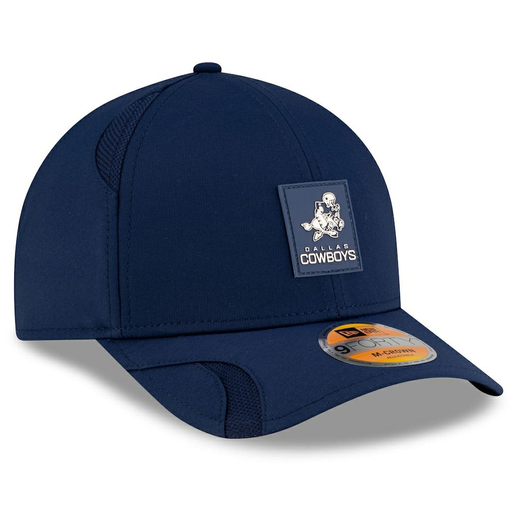 2025 Sideline Throwback M-Crown 9FORTY Adjustable Hat - Dallas Cowboys Hats