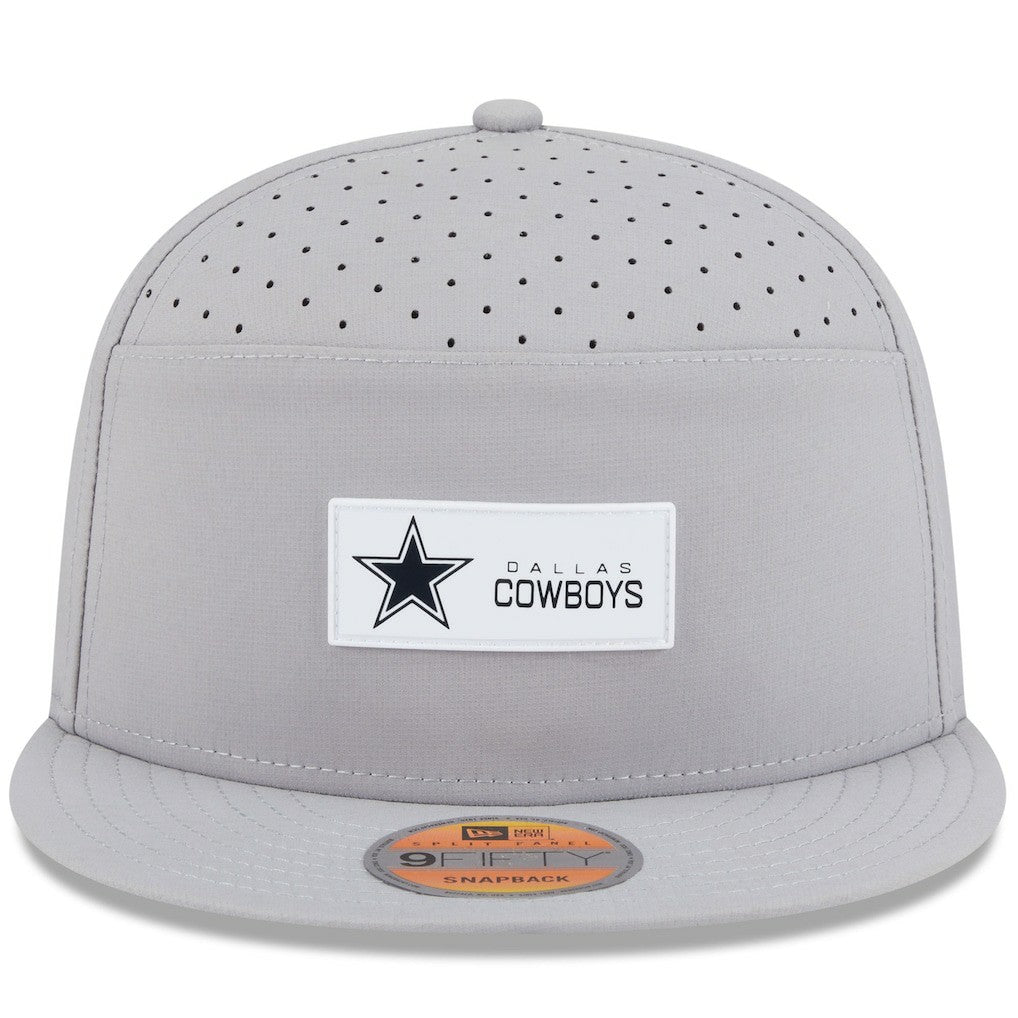 2025 Sideline Split Panel 9FIFTY Snapback Hat - Dallas Cowboys Hats