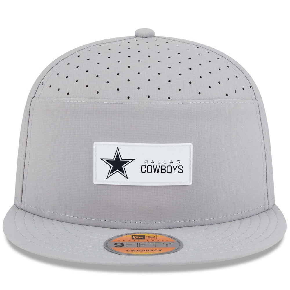 2025 Sideline Split Panel 9FIFTY Snapback Hat - Dallas Cowboys Hats