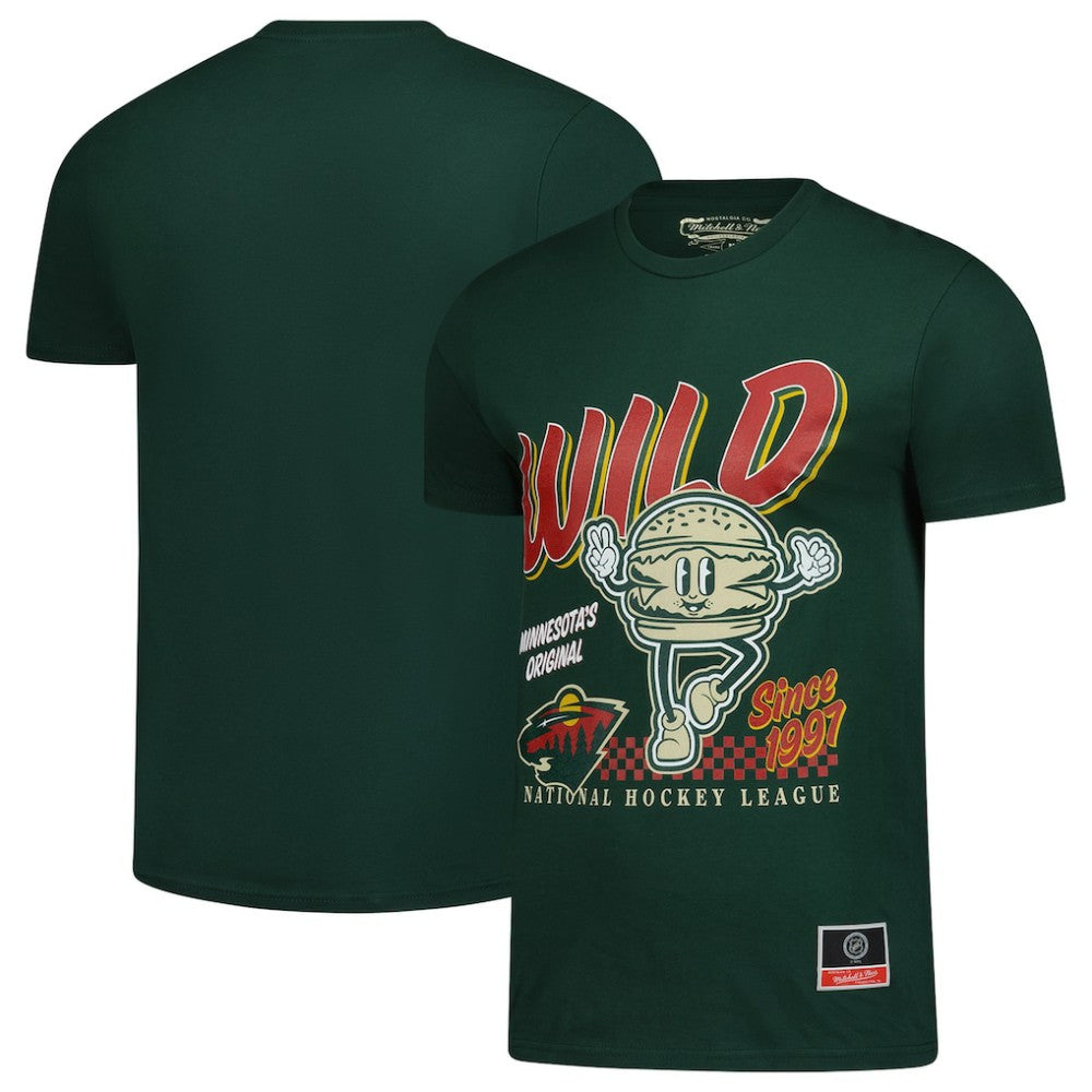 NHL Minnesota Wild Mitchell & Ness Local Food T-Shirt