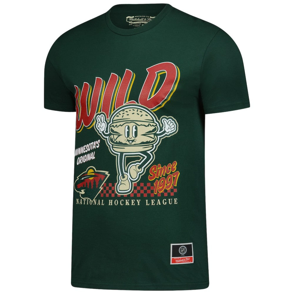 NHL Minnesota Wild Mitchell & Ness Local Food T-Shirt