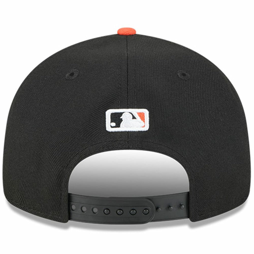 Black San Francisco Giants New Era Baseball Hall of Fame Retro Crown 9FIFTY Adjustable Hat