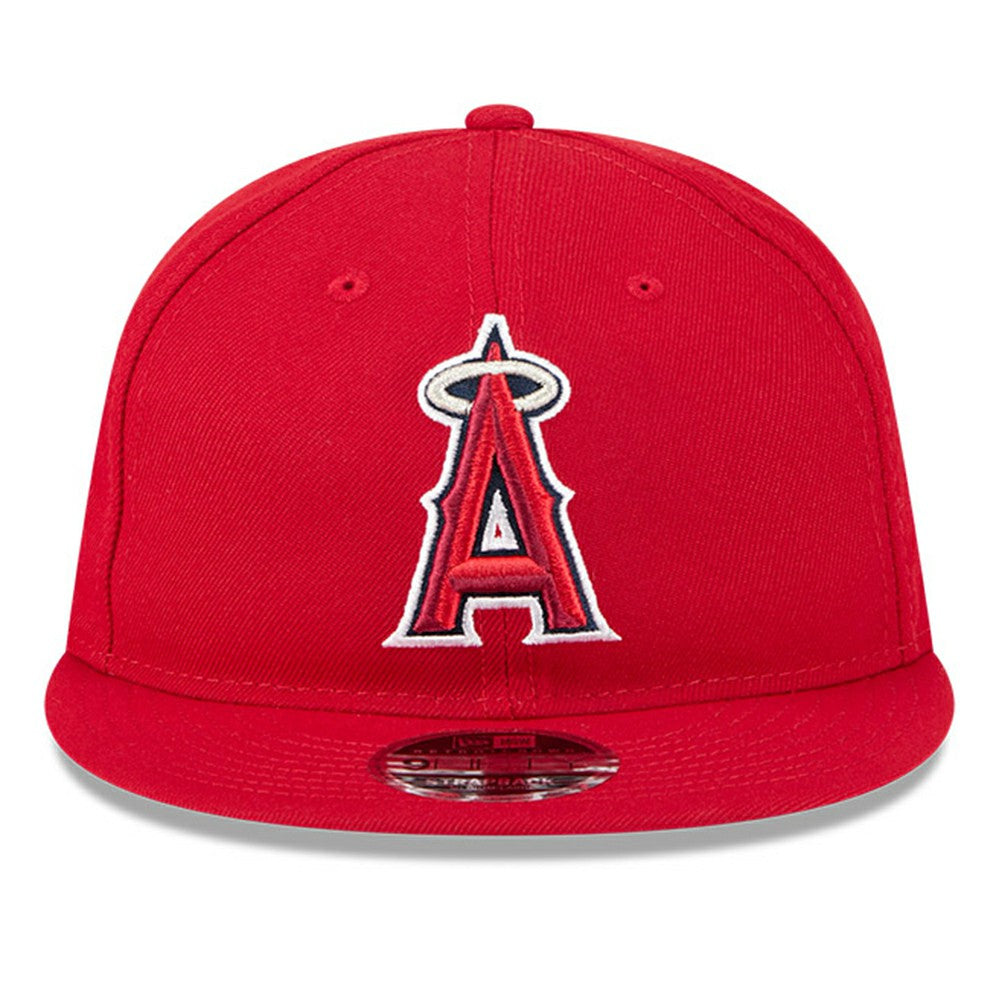 Red Los Angeles Angels New Era Baseball Hall of Fame Retro Crown 9FIFTY Adjustable Hat