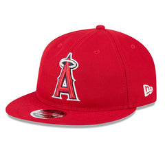 Red Los Angeles Angels New Era Baseball Hall of Fame Retro Crown 9FIFTY Adjustable Hat