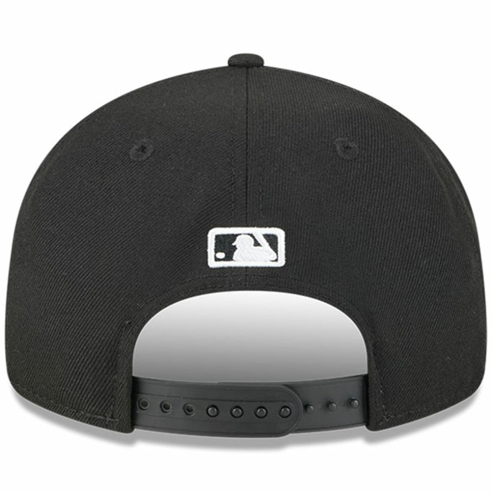 Black Colorado Rockies New Era Baseball Hall of Fame Retro Crown 9FIFTY Adjustable Hat