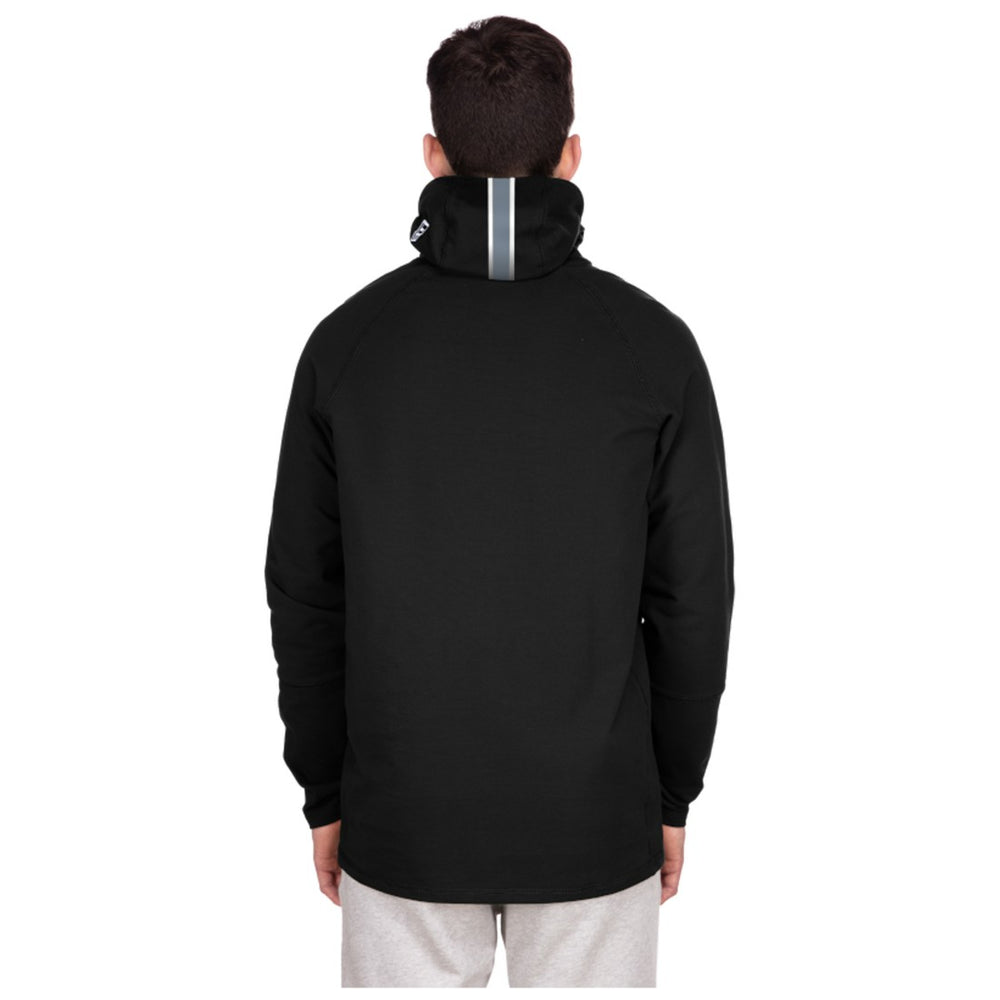 Functional Fandom Balaclava Helmet Stripe Tri-Blend Hoodie - Detroit Lions Hoodies