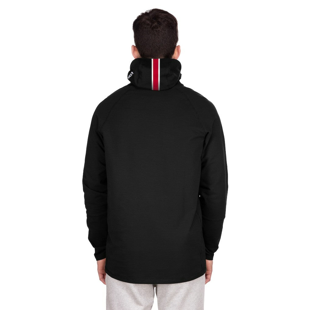 Functional Fandom Balaclava Helmet Stripe Tri-Blend Hoodie - Kansas City Chiefs Hoodies