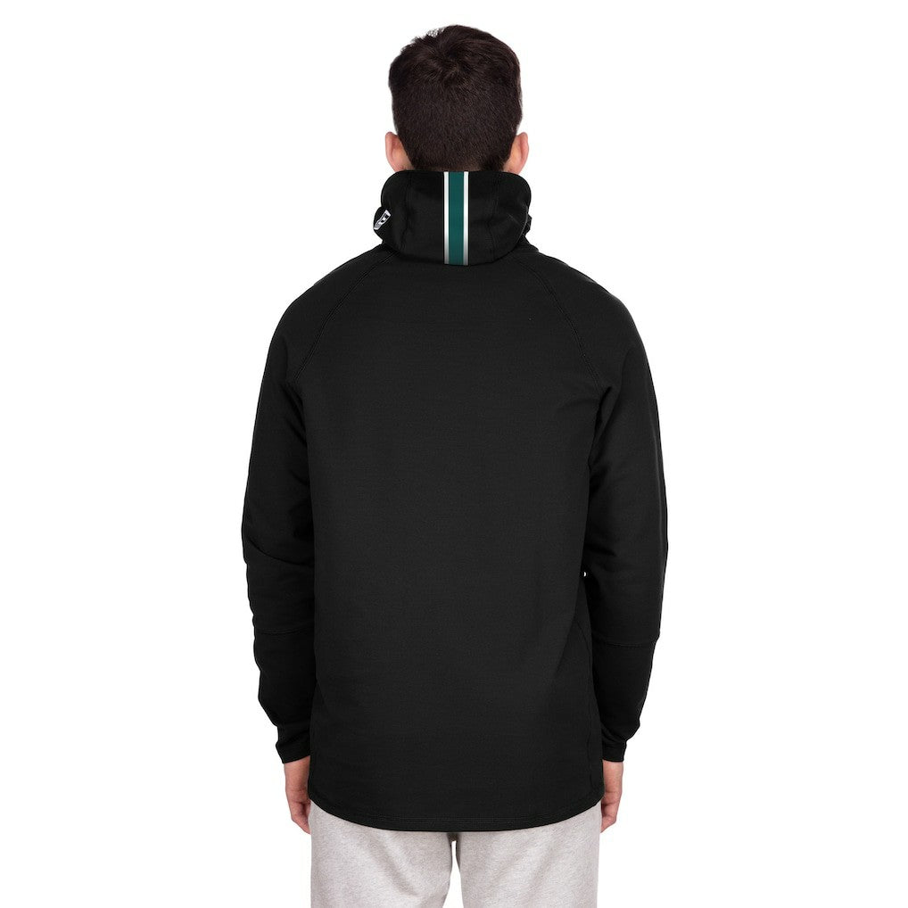 Functional Fandom Balaclava Helmet Stripe Tri-Blend Hoodie - Philadelphia Eagles Hoodies