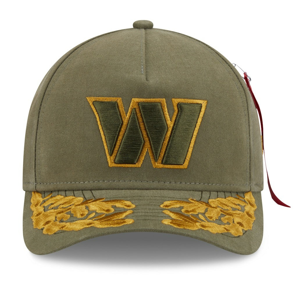 x Alpha Industries A-Frame 9FORTY Adjustable Hat - Washington Commanders Hats