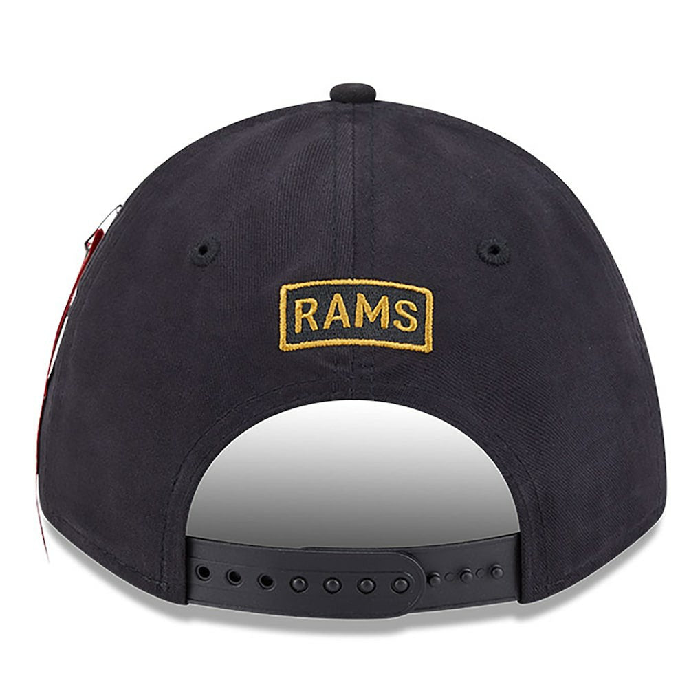 x Alpha Industries A-Frame 9FORTY Adjustable Hat - Los Angeles Rams Hats