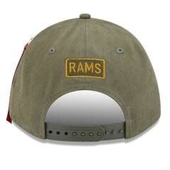 x Alpha Industries A-Frame 9FORTY Adjustable Hat - Los Angeles Rams Hats