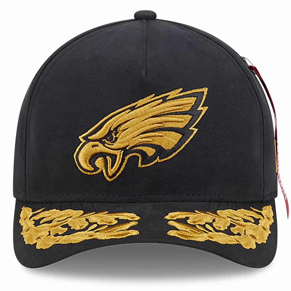 x Alpha Industries A-Frame 9FORTY Adjustable Hat - Philadelphia Eagles Hats
