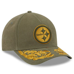 x Alpha Industries A-Frame 9FORTY Adjustable Hat - Pittsburgh Steelers Hats