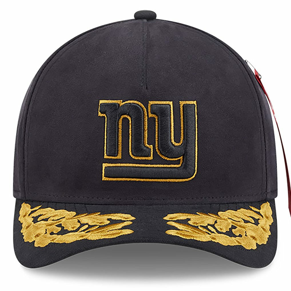 x Alpha Industries A-Frame 9FORTY Adjustable Hat - New York Giants Hats