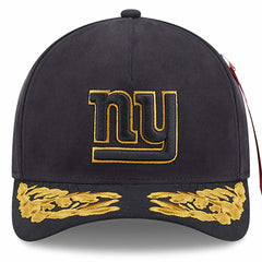 x Alpha Industries A-Frame 9FORTY Adjustable Hat - New York Giants Hats