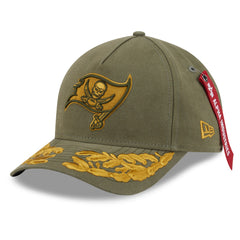 x Alpha Industries A-Frame 9FORTY Adjustable Hat - Tampa Bay Buccaneers Hats