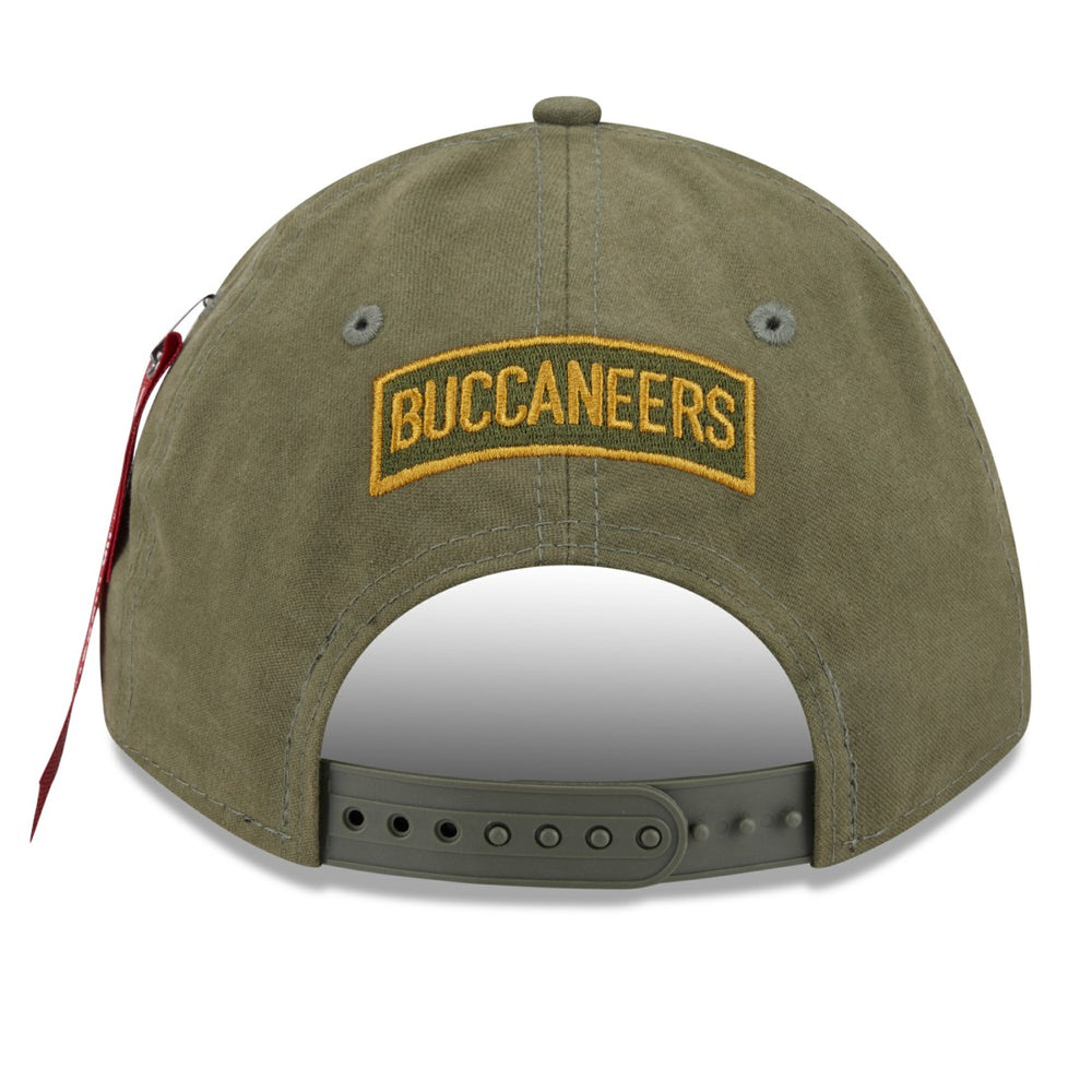 x Alpha Industries A-Frame 9FORTY Adjustable Hat - Tampa Bay Buccaneers Hats