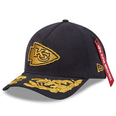 x Alpha Industries A-Frame 9FORTY Adjustable Hat - Kansas City Chiefs Hats