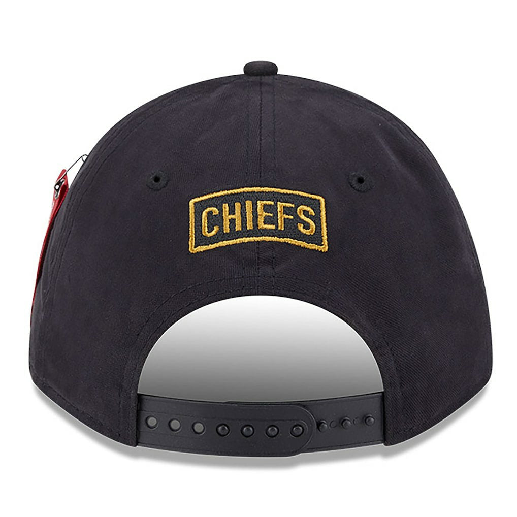 x Alpha Industries A-Frame 9FORTY Adjustable Hat - Kansas City Chiefs Hats