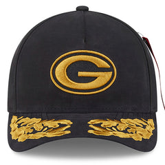 x Alpha Industries A-Frame 9FORTY Adjustable Hat - Green Bay Packers Hats