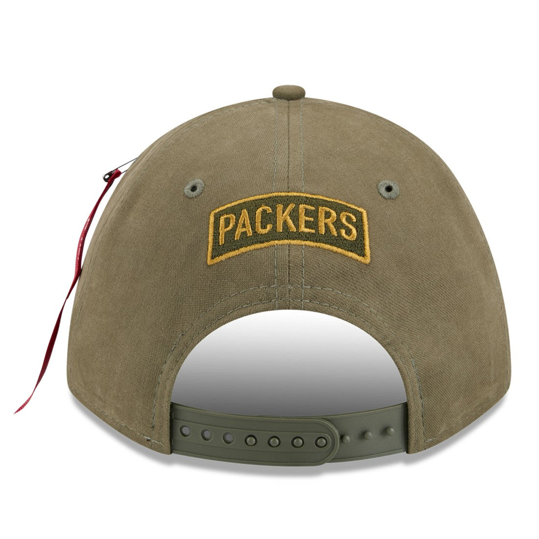 x Alpha Industries A-Frame 9FORTY Adjustable Hat - Green Bay Packers Hats