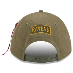 x Alpha Industries A-Frame 9FORTY Adjustable Hat - Baltimore Ravens Hats