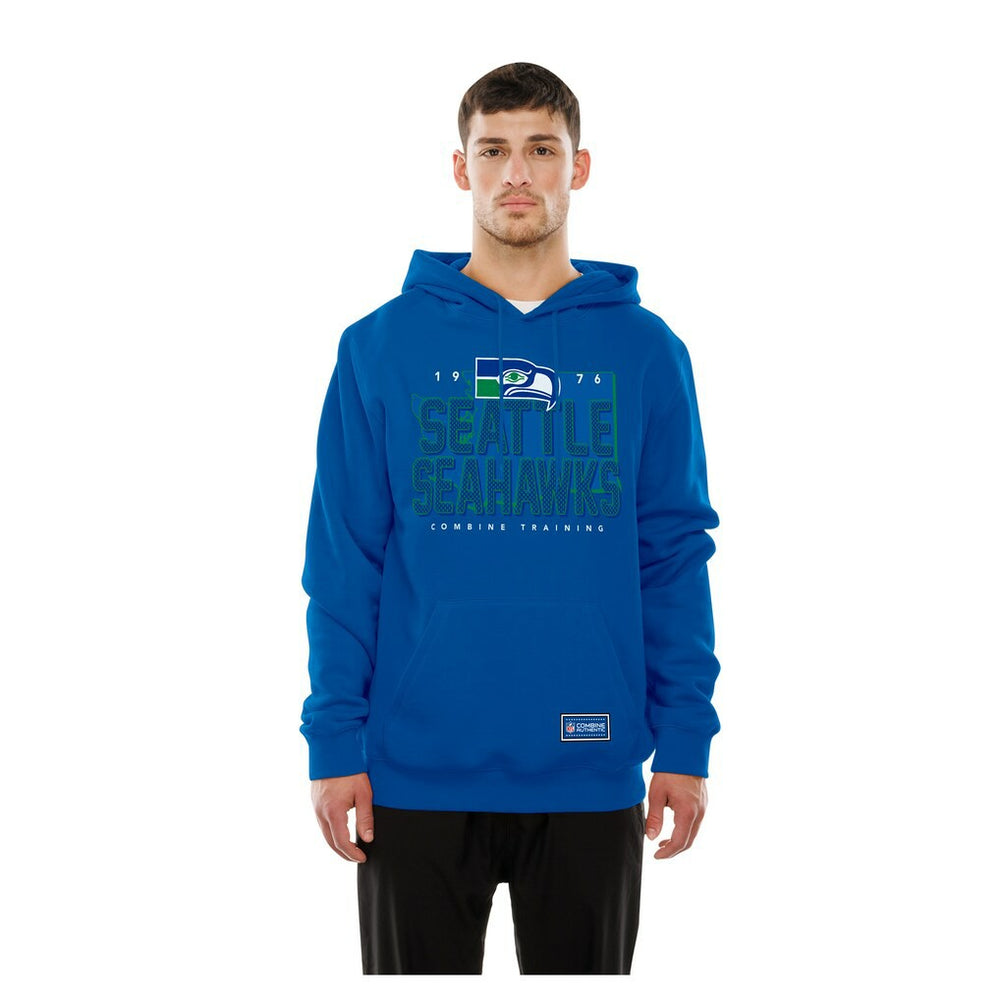 Combine Authentic Local State Throwback Hoodie - Seattle Seahawks Hoodies