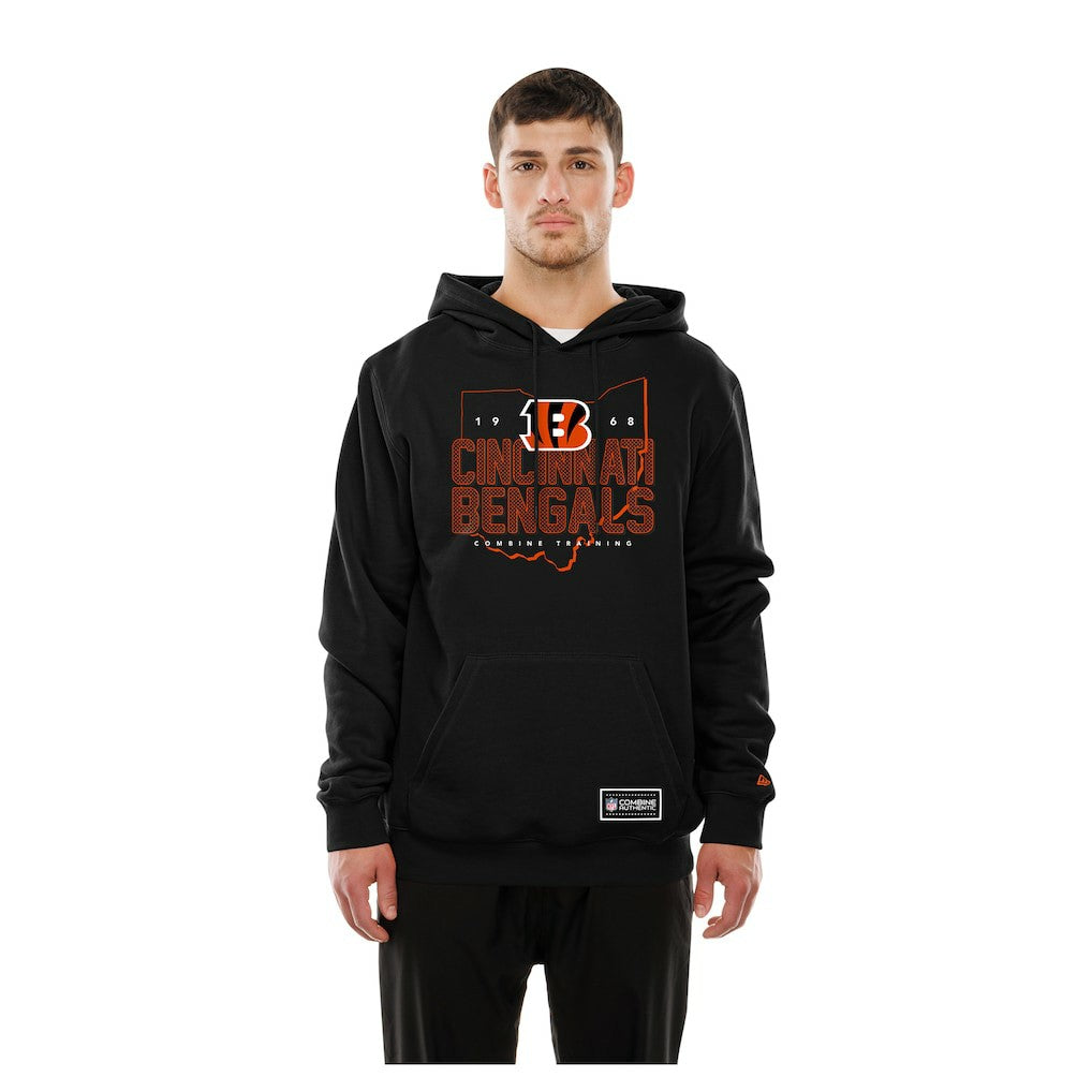 Combine Authentic Local State Hoodie - Cincinnati Bengals Hoodies