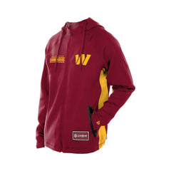 Combine Authentic Raglan Scuba Full-Zip Hoodie - Washington Commanders Hoodies