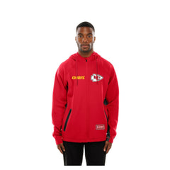 Combine Authentic Raglan Scuba Full-Zip Hoodie - Kansas City Chiefs Hoodies